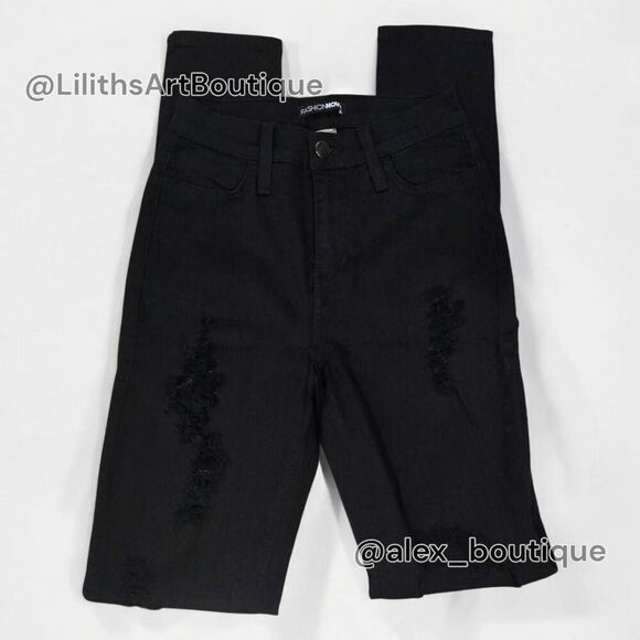 Fashion Nova Skinny Jeans(A028)-Size 3/25 for Women - Picture 2 of 10